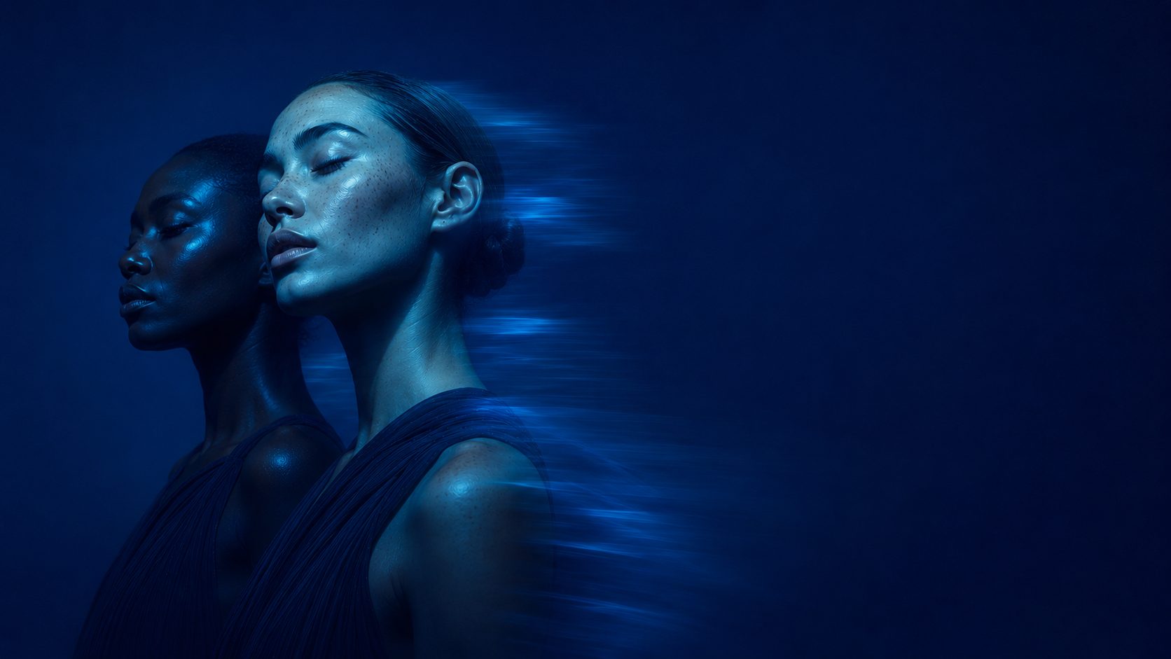 Editorial fashion portrait